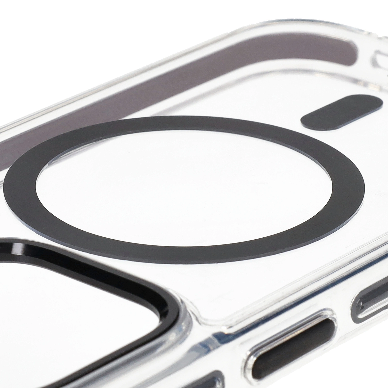 Bizon Case Marco Apple iPhone 14 Pro clear with black frame