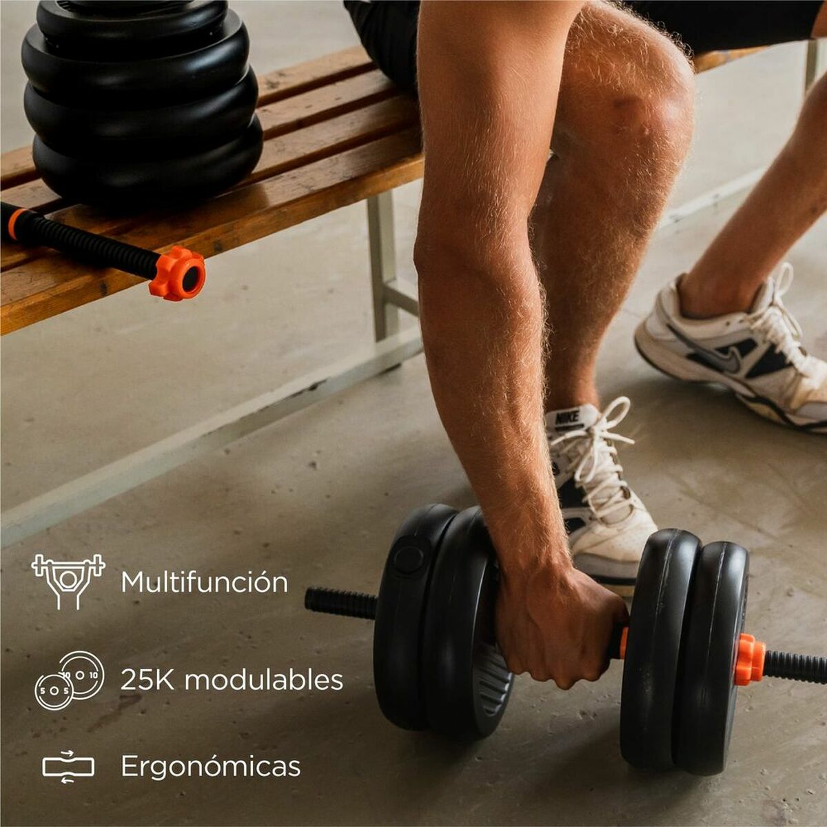 Dumbbells Xiaomi ORMANBAS25 25 kg Multicolour Dumbbells Xiaomi ORMANBAS25 25 kg Multicolour