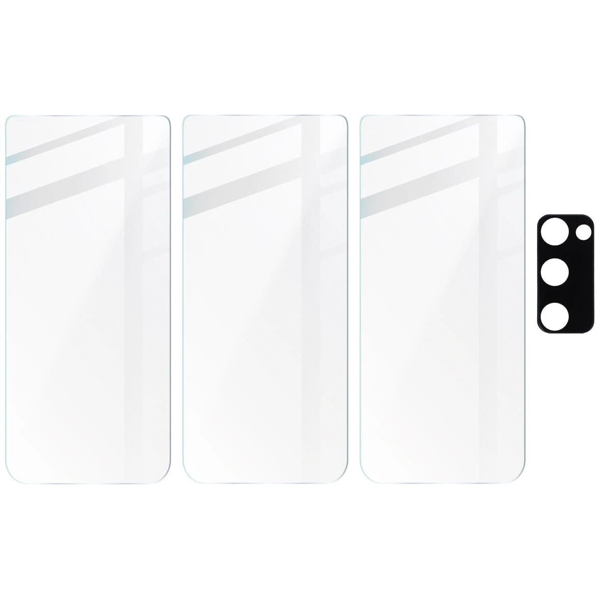Bizon Glass Clear tempered glass - 3 pcs. + lens glass Samsung Galaxy S20 FE