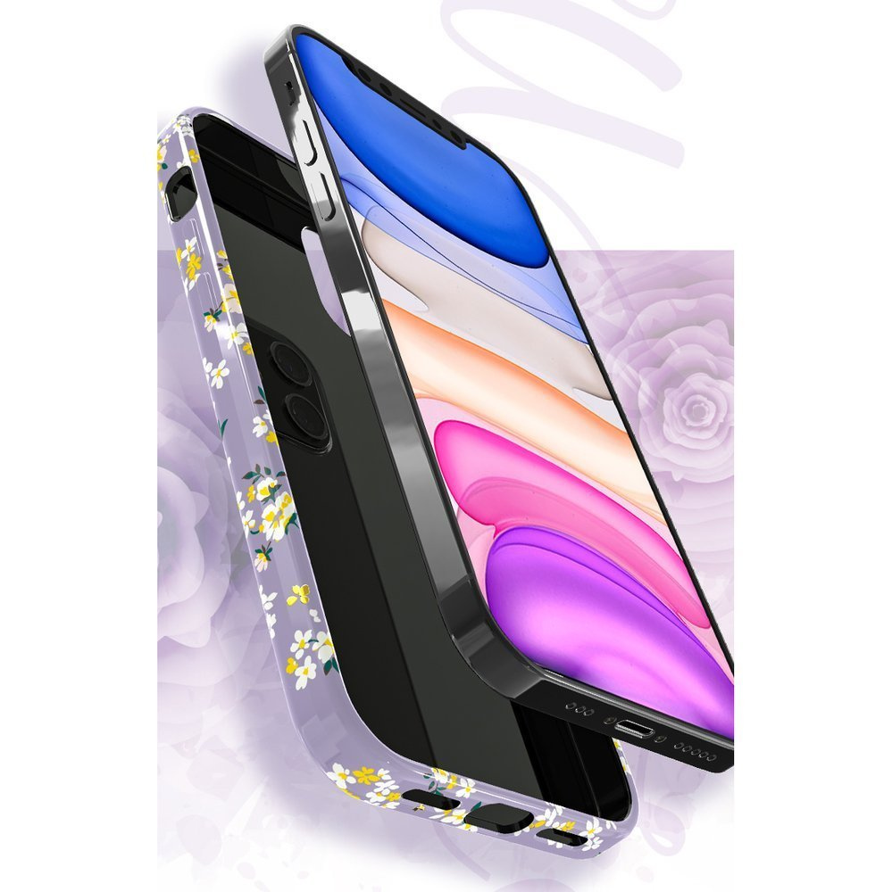 Kingxbar Blossom Swarovski Apple iPhone 12 mini multicolor (Gardenia)