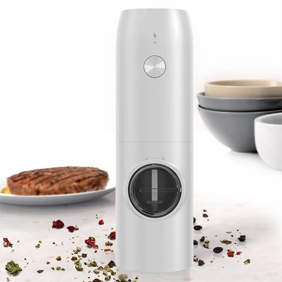 Spice Grinder Feel Maestro MR-1615-WHITE White