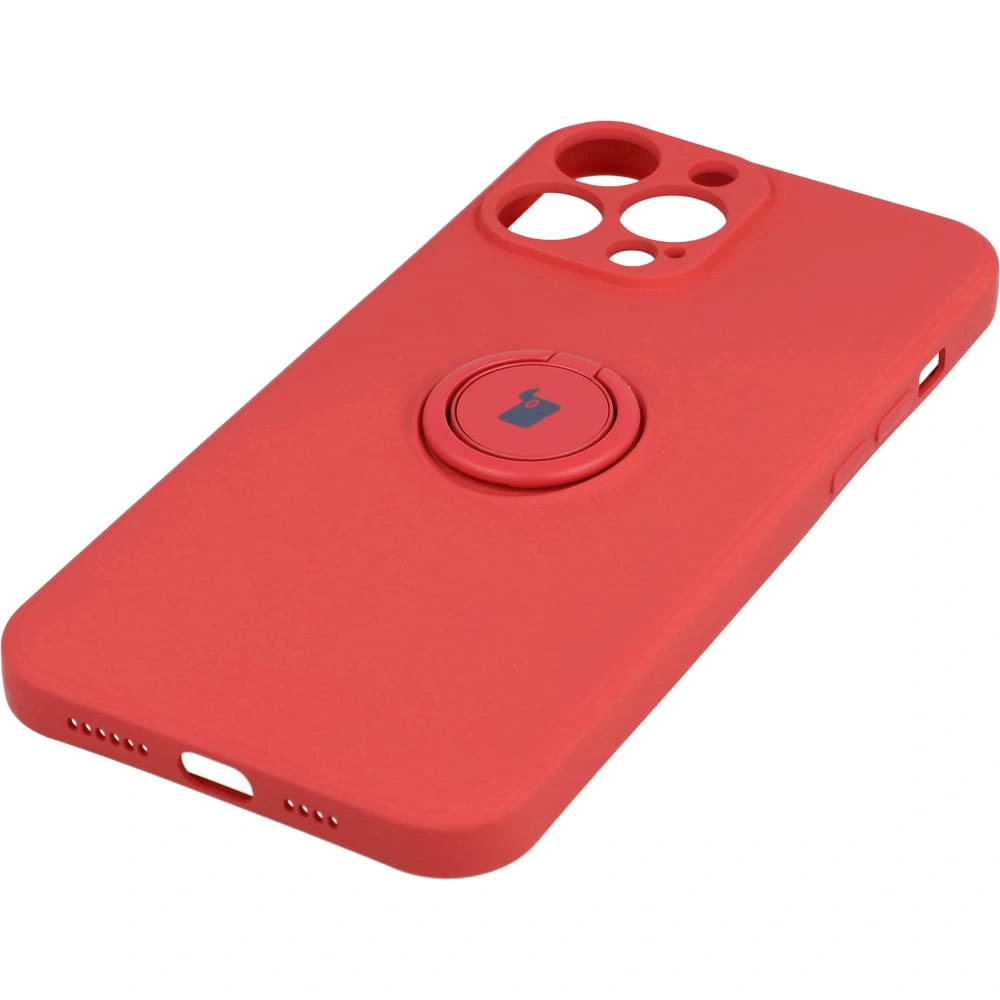 Bizon Case Silicone Ring Apple iPhone 13 Pro Max dark pink