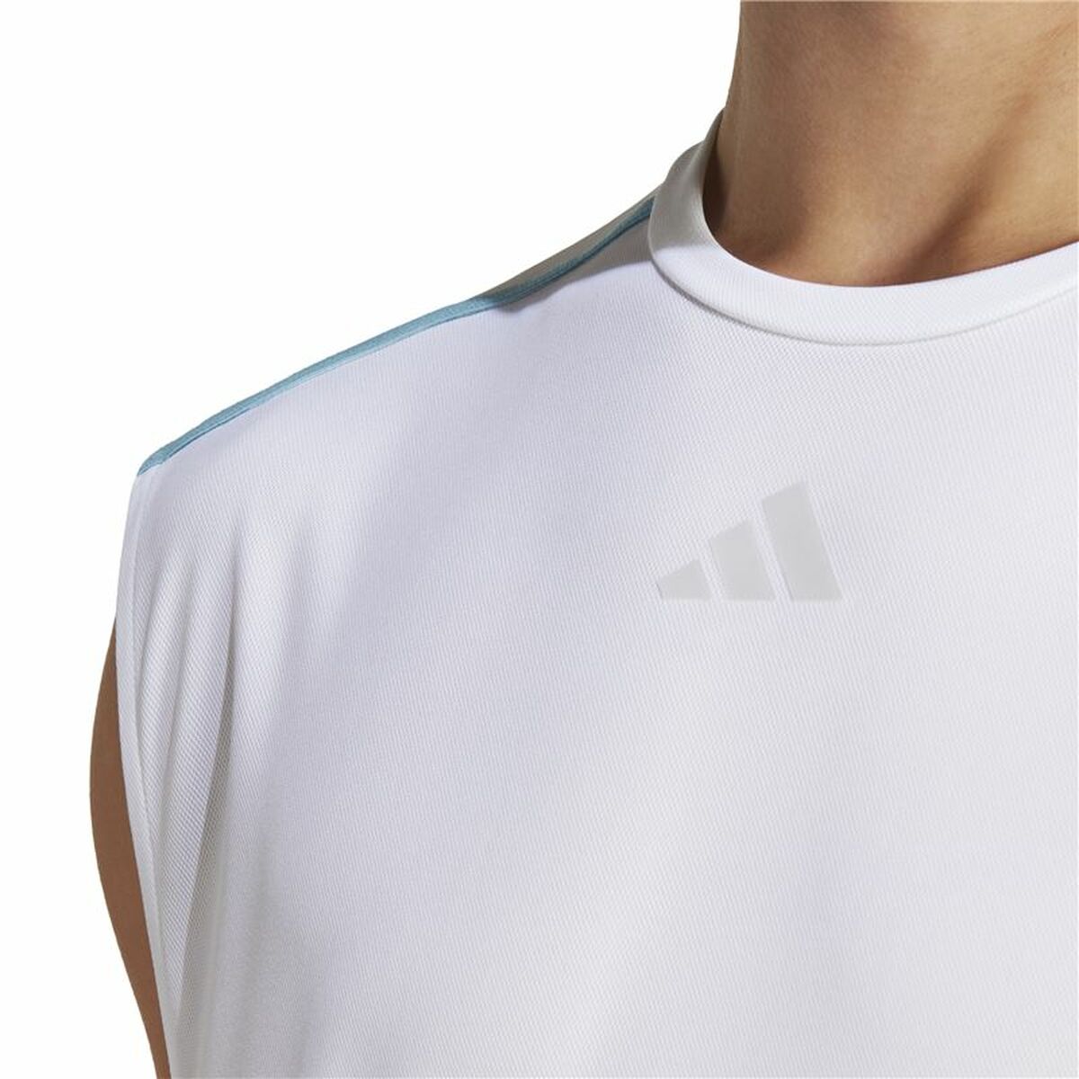 Men's Sleeveless T-shirt Adidas Base White