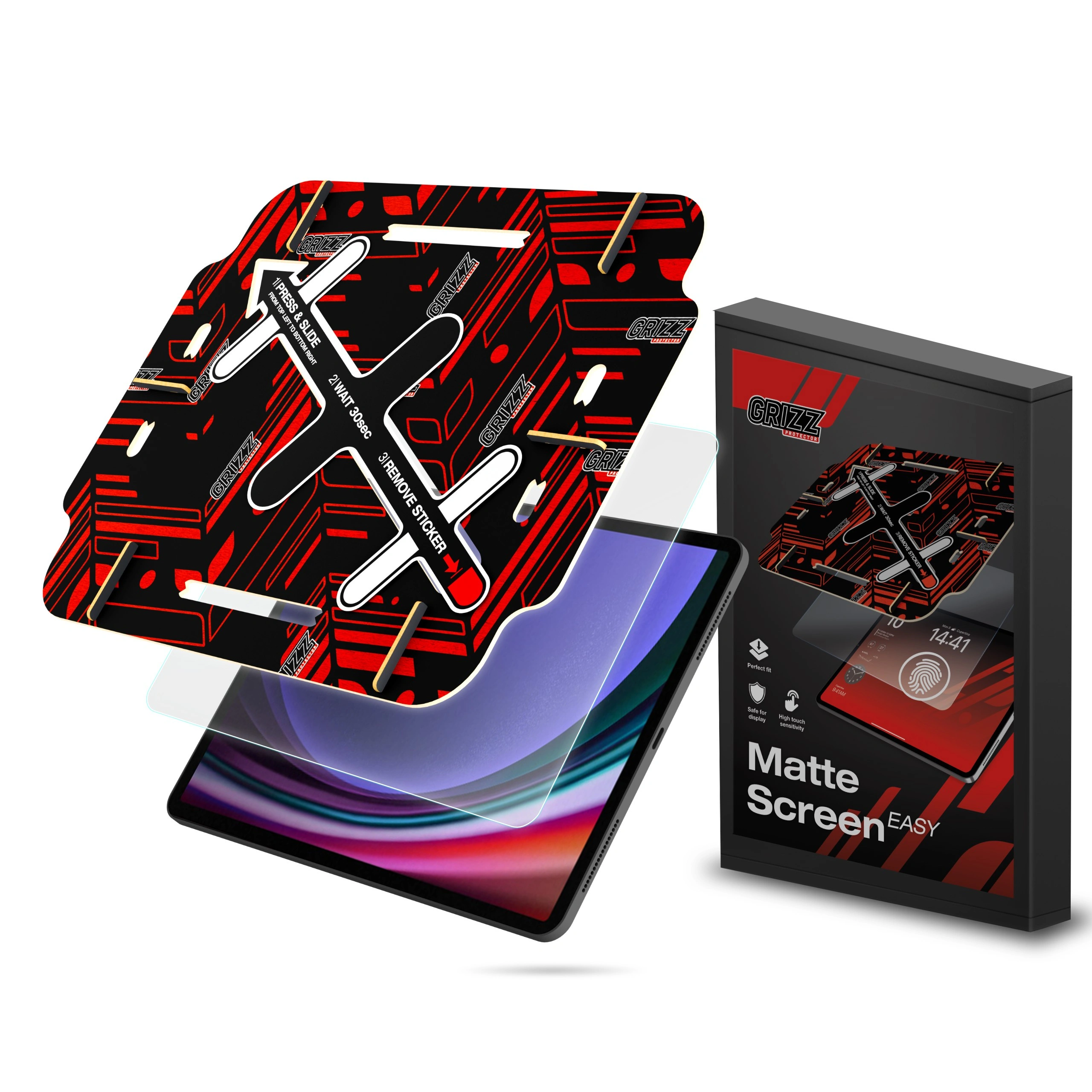 Matte film GrizzGlass MatteScreen Easy for Samsung Galaxy Tab S9 Ultra