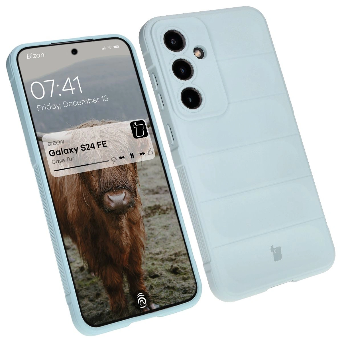 Bizon Case Tur Samsung Galaxy S24 FE light blue