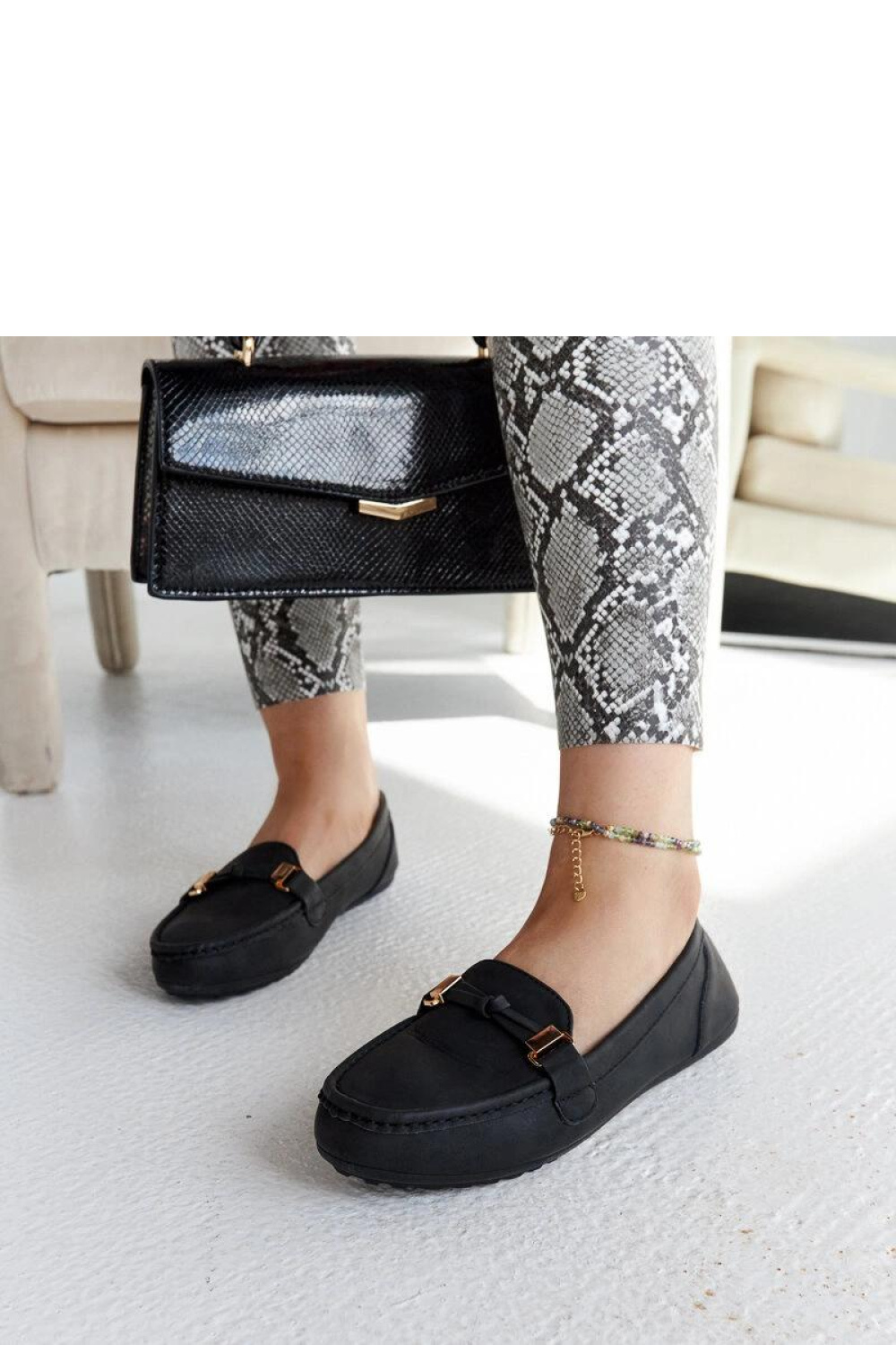  Mocassin model 207475 Solea  black