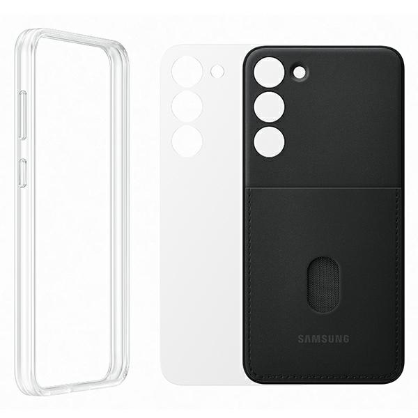 Case Samsung Galaxy S23+ Plus EF-MS916CB black/black Frame Cover