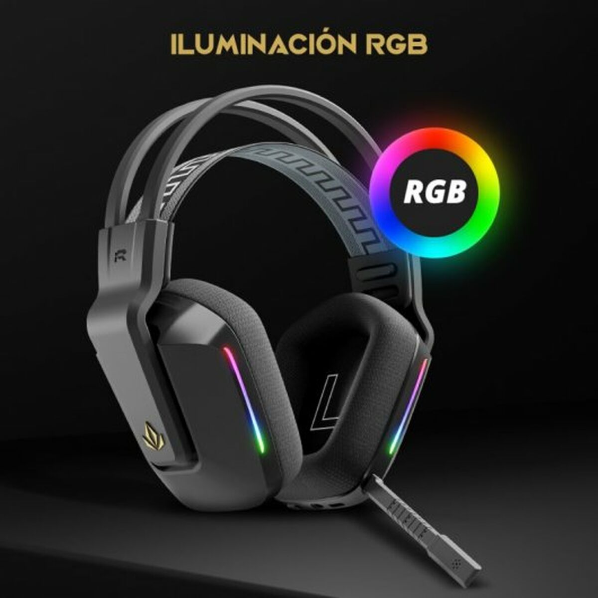 Bluetooth Headset with Microphone Forgeon Captain RGB