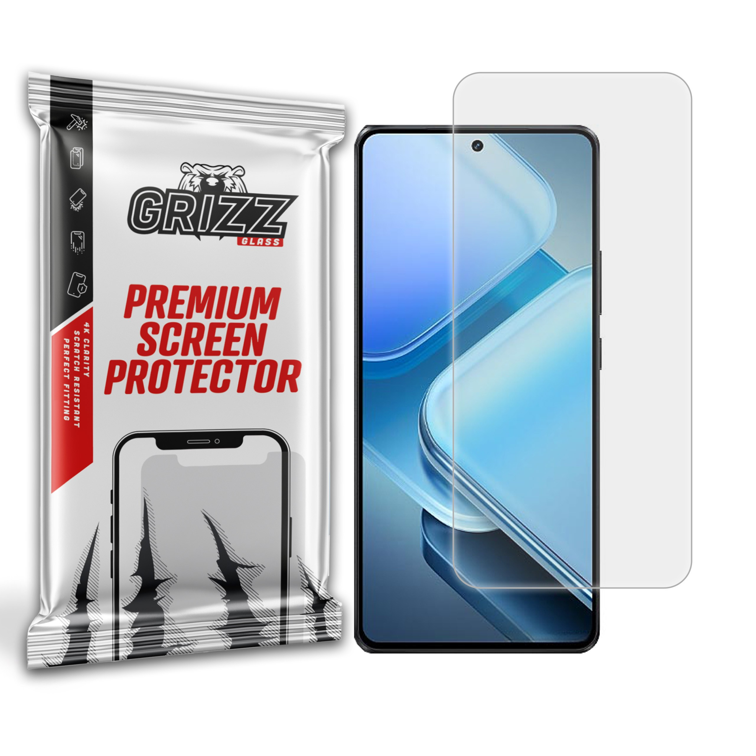 GrizzGlass PaperScreen Vivo iQOO Z9 Turbo