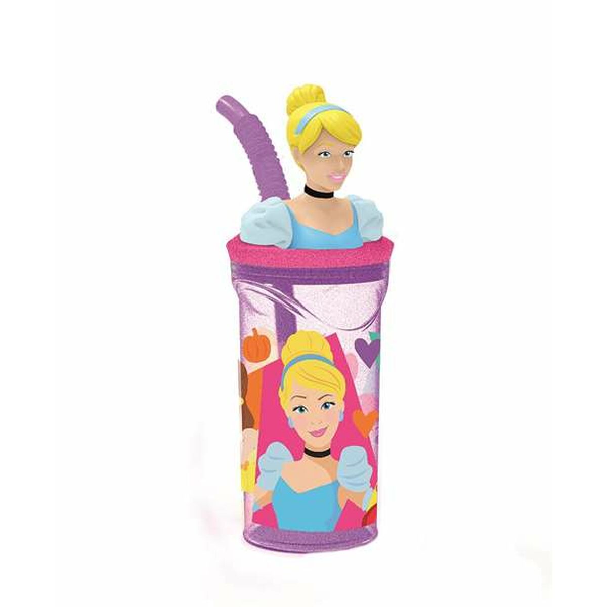 Water bottle Princesses Disney Plastic 360 ml