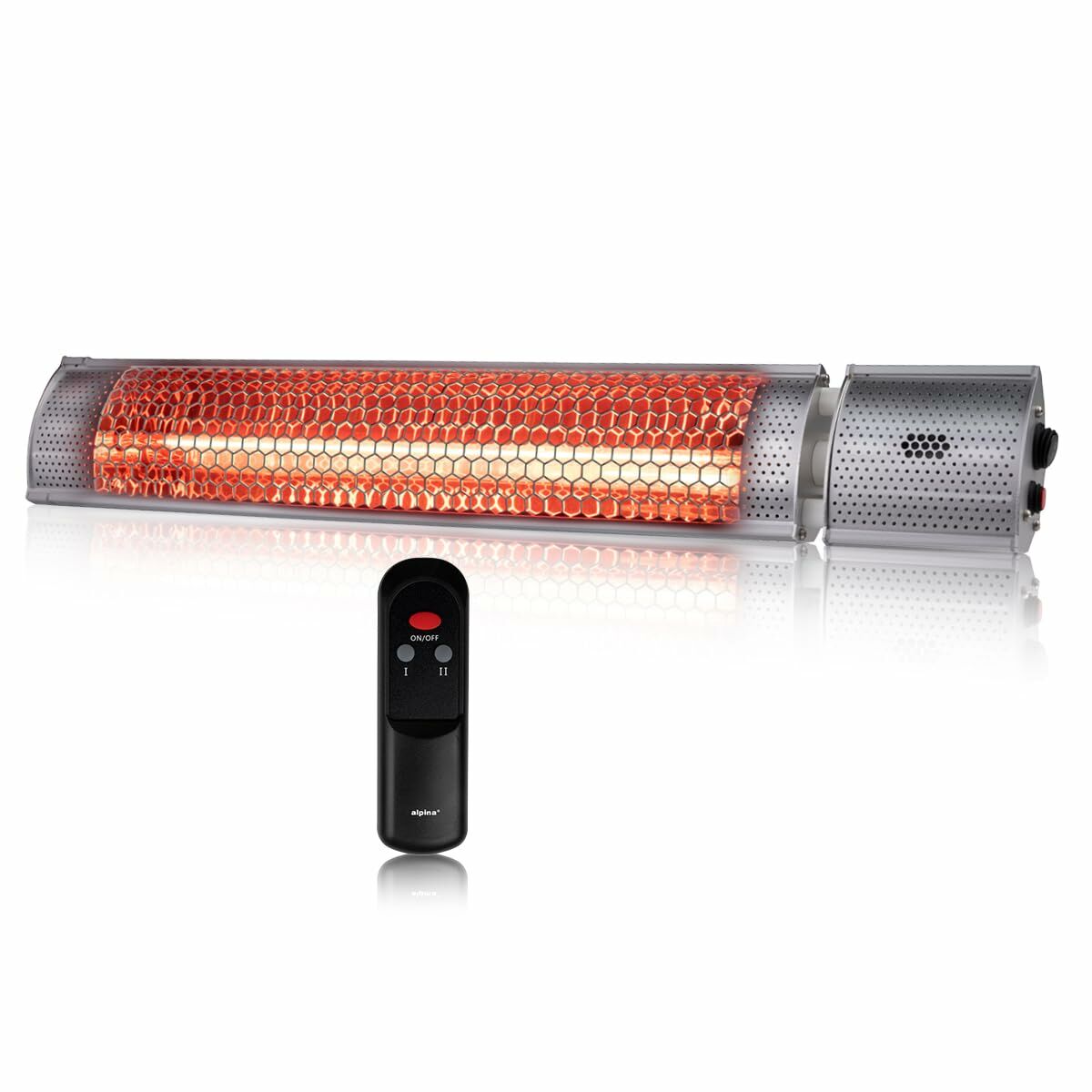 Heater Alpina Grey Heater Alpina Grey