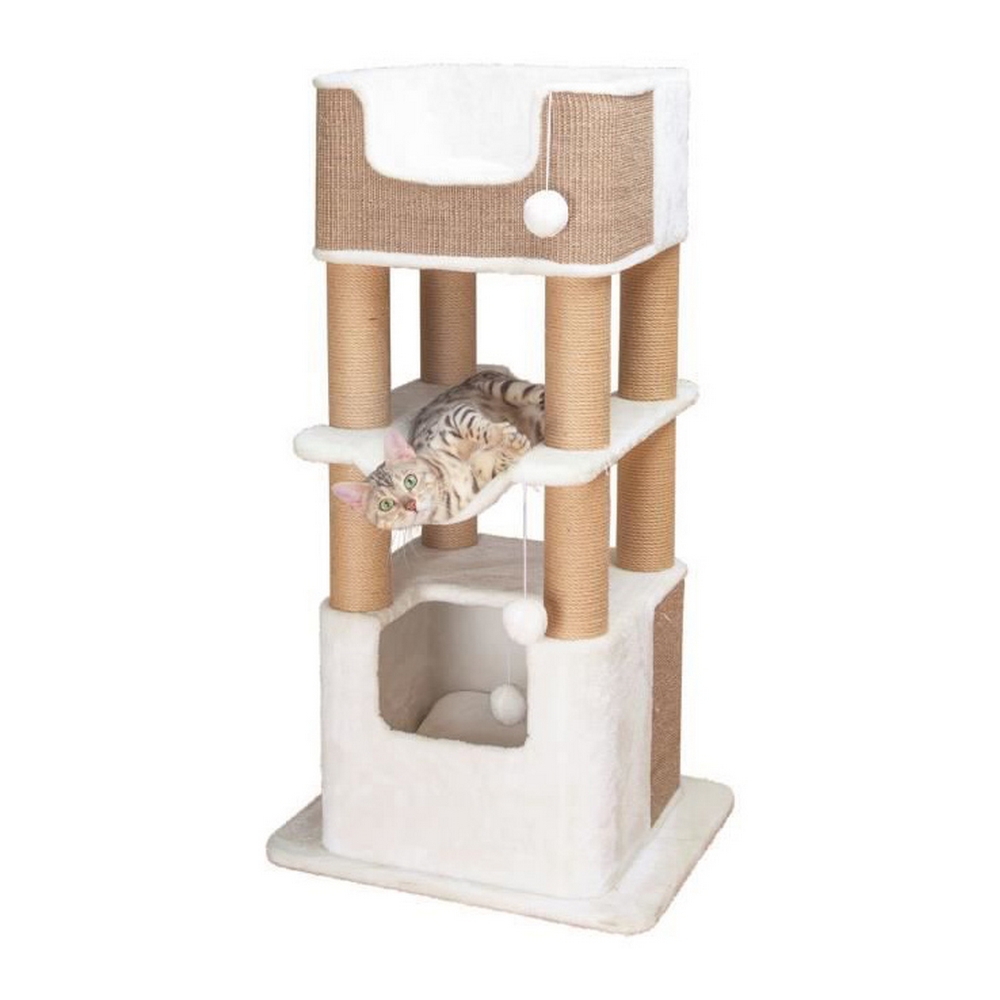 Scratching Post for Cats Trixie Lucano Tree Sisal White (110 cm)