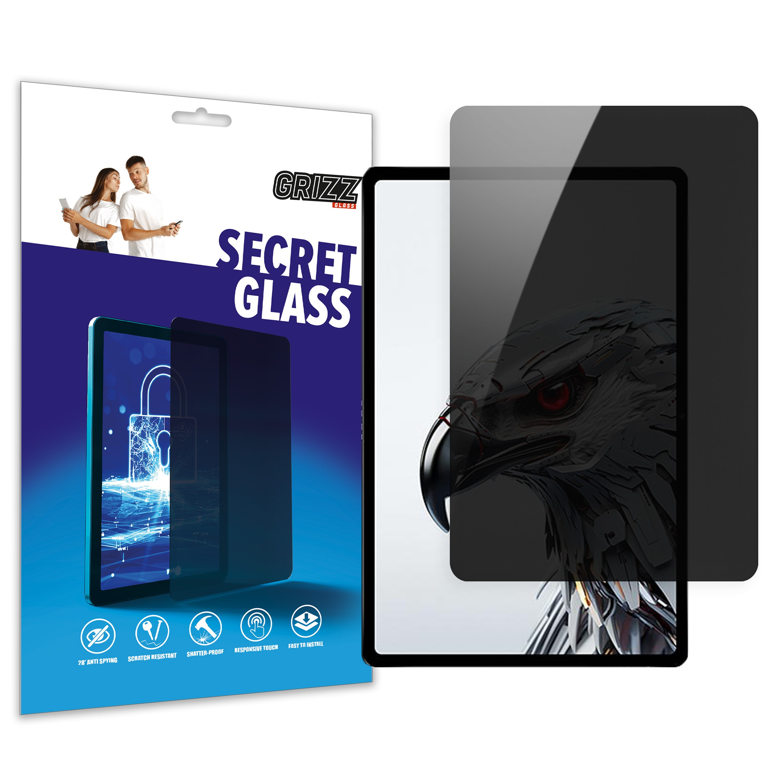 GrizzGlass SecretGlass ZTE nubia Pad 3D 