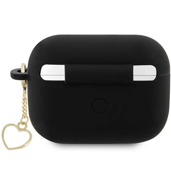 Guess GUAP2LSCHSK Apple AirPods Pro 2 czarny/black Silicone Charm Heart Collection