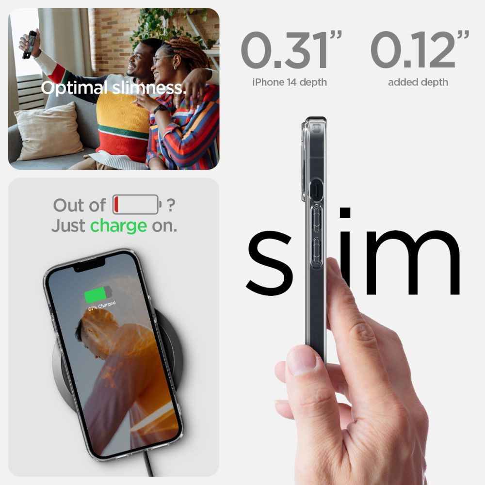 Spigen Ultra Hybrid Apple iPhone 14 Crystal Clear