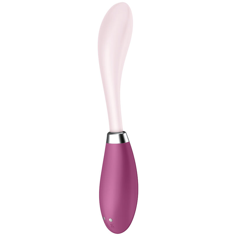 SATISFYER G-SPOT FLEX 3 MULTI VIBRATOR - RED
