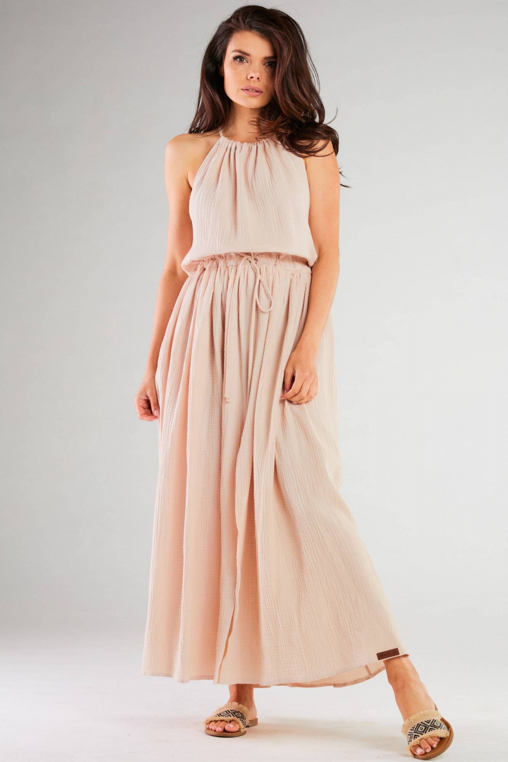 Alltagskleid model 166830 Infinite You beige Damen