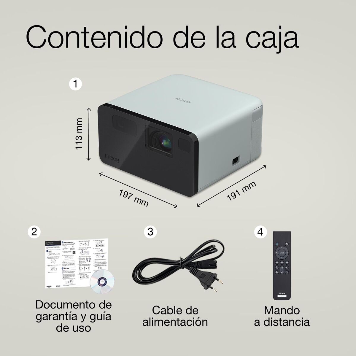 Projector Epson V11HB35340 Full HD LCD 1920 x 1080 px