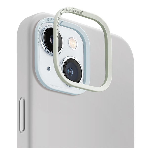 UNIQ Lino Hue Apple iPhone 15 MagClick Charging chalk grey