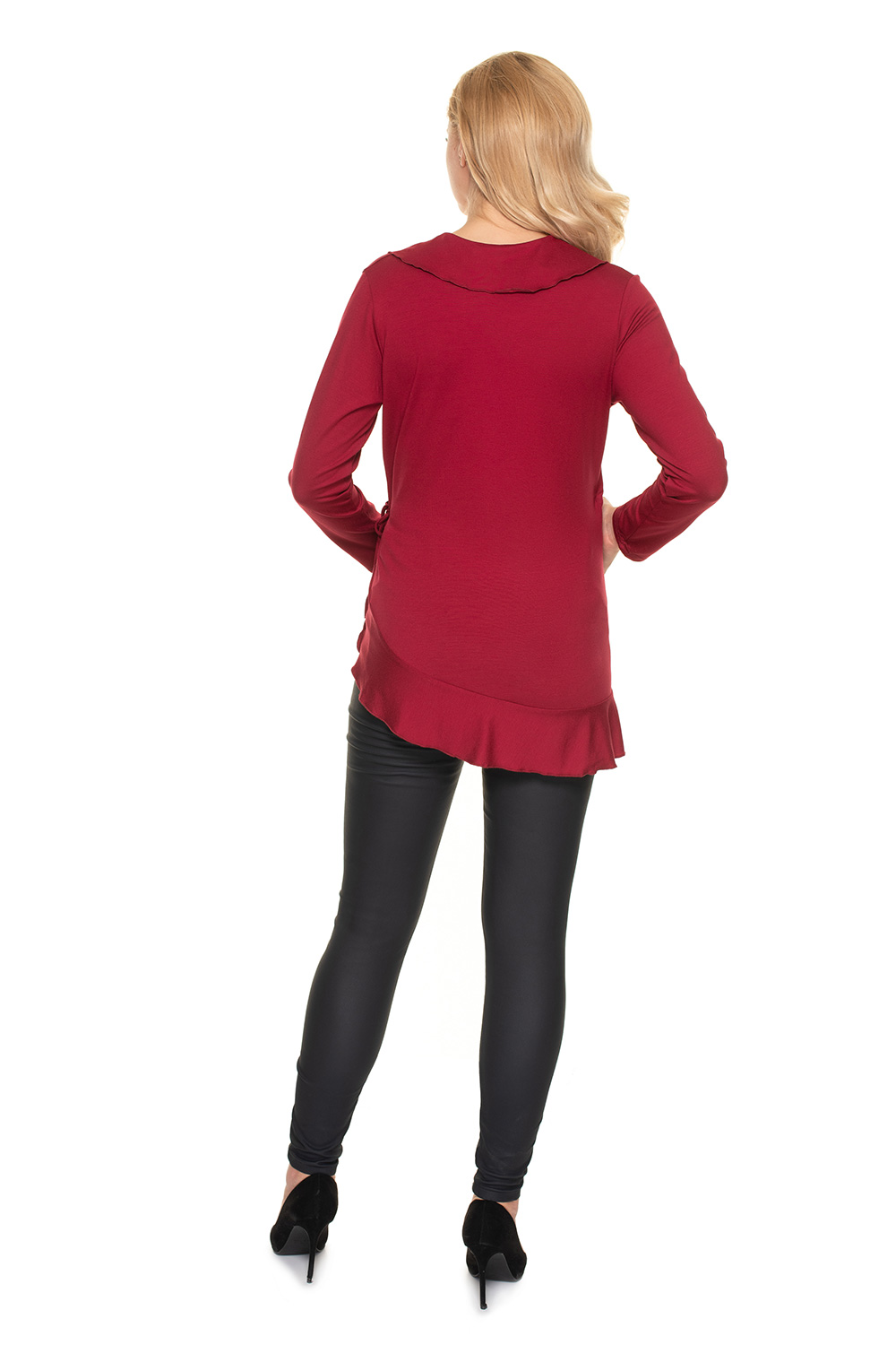  Blouse model 157822 PeeKaBoo  red