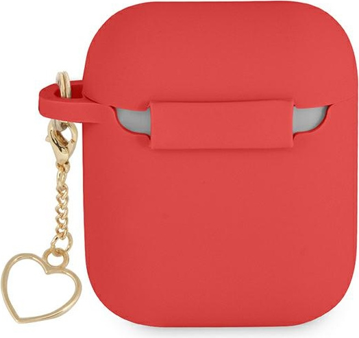 Guess GUA2LSCHSR Apple AirPods red Silicone Charm Heart Collection