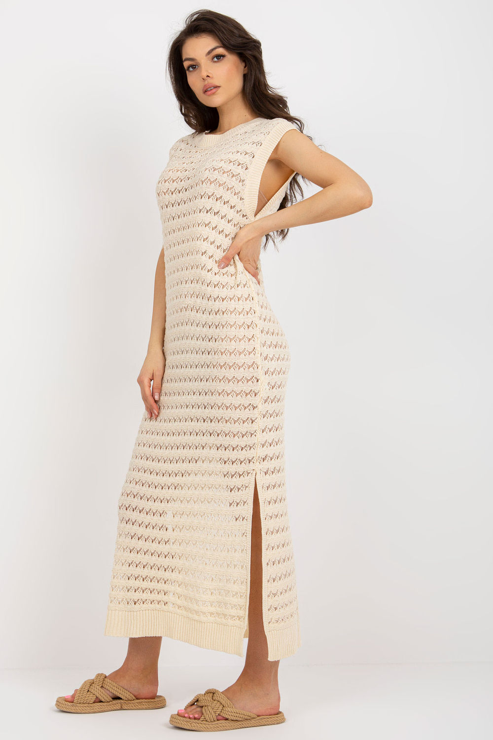  Beach Dress model 181530 Badu  beige