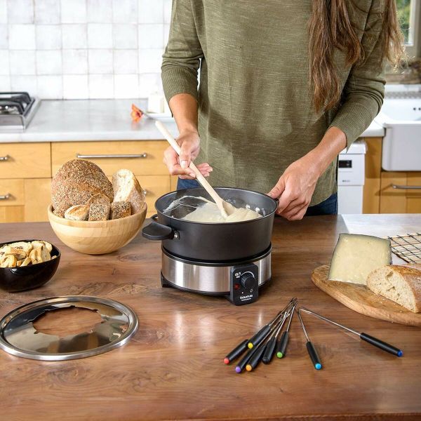 Fondue Taurus FF2 Black Silver 1000 W Fondue Taurus FF2 Black Silver 1000 W