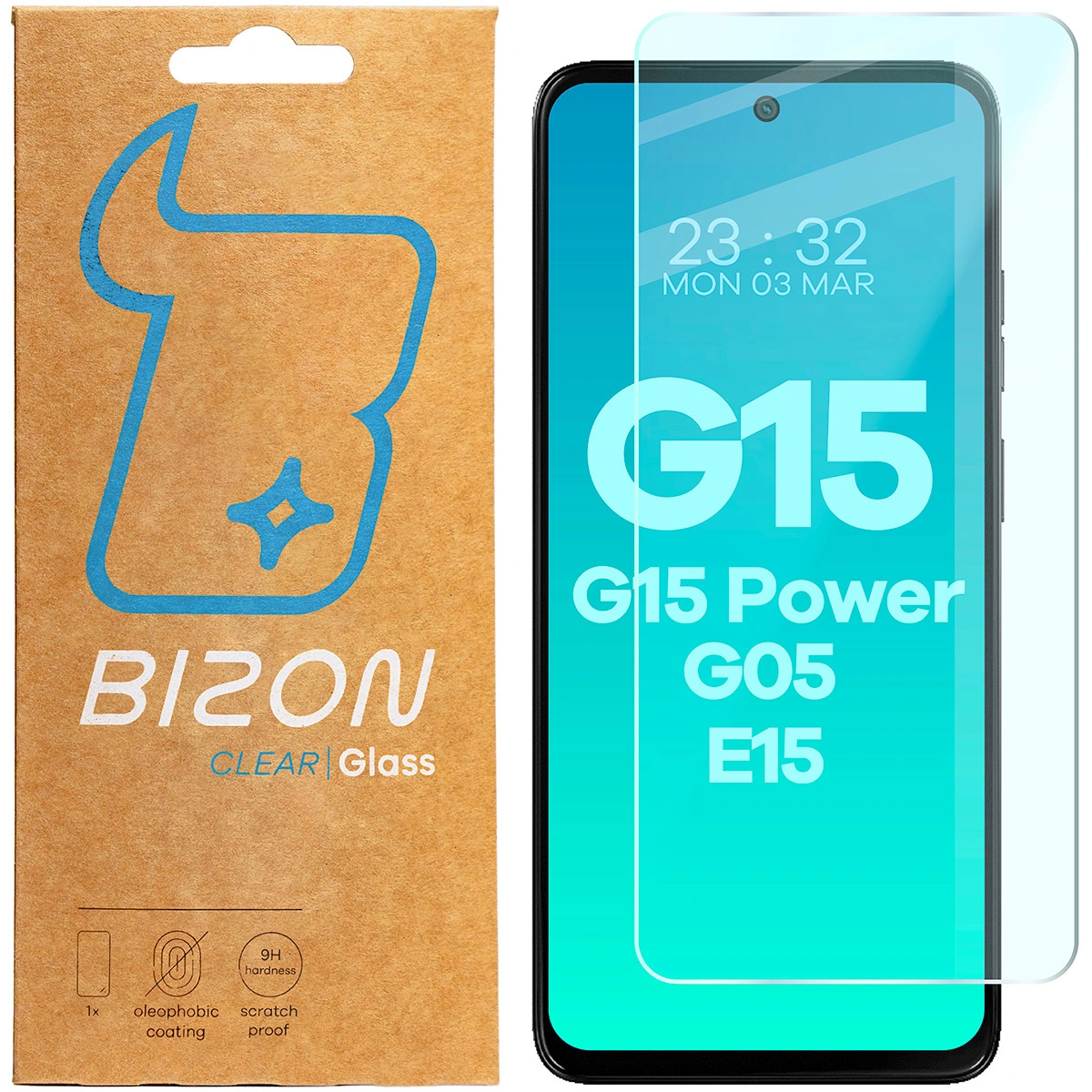 Bizon Glass Clear 2 Motorola Moto G15 / G15 Power / G05 / E15