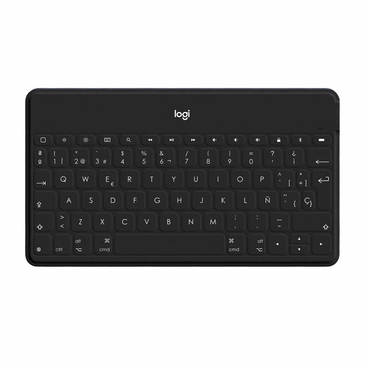 Bluetooth Keyboard with Support for Tablet Logitech Black (Refurbished D)