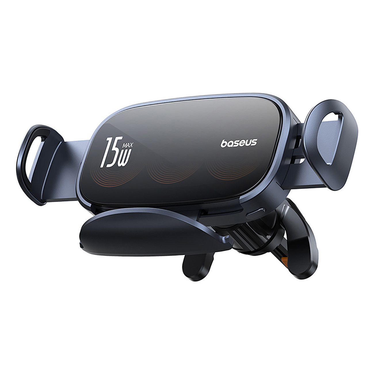 Baseus LightChaser BS-CM029 car holder for grille with inductive charger 15W black