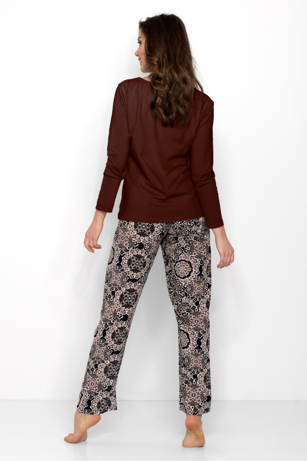  Pyjama model 205976 Momenti Per Me  brown