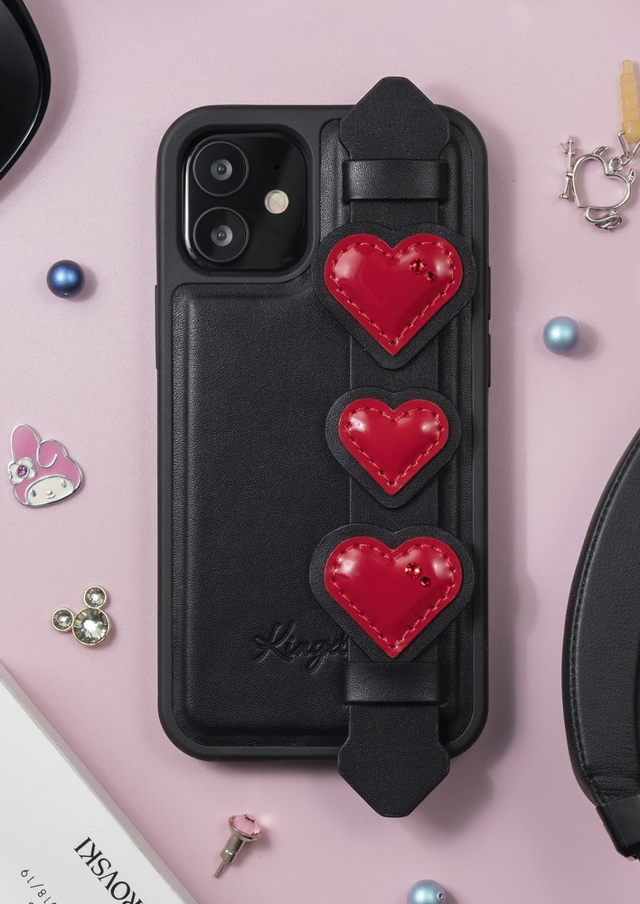 Kingxbar Sweet Swarovski Apple iPhone 12 mini black