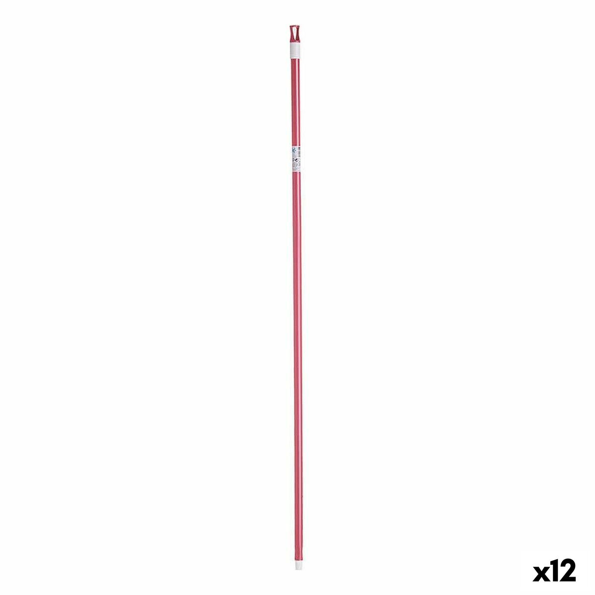 Broom handle 2,3 x 130 x 2,3 cm Pink Metal (12 Units)