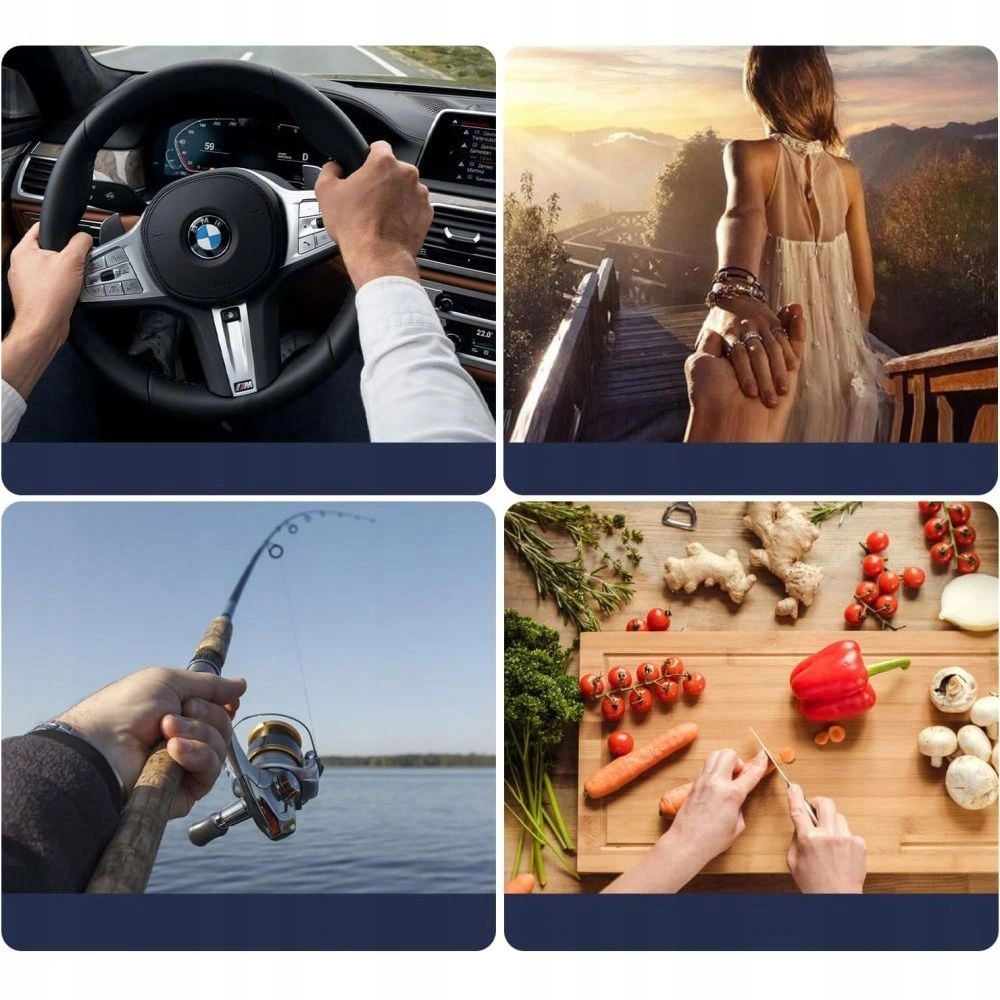 Uchwyt na szyję Tech-Protect AC200 Magnetic MagSafe & GoPro & DJI Neck Holder Crayon Grey