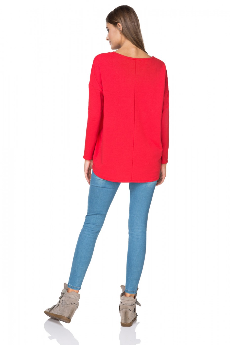Sweater model 107347 Tessita rot Damen