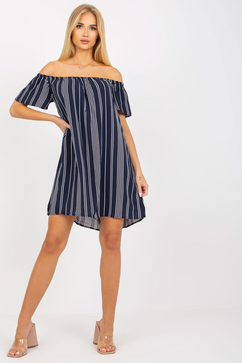  Daydress model 168013 Fresh Made  navy blue