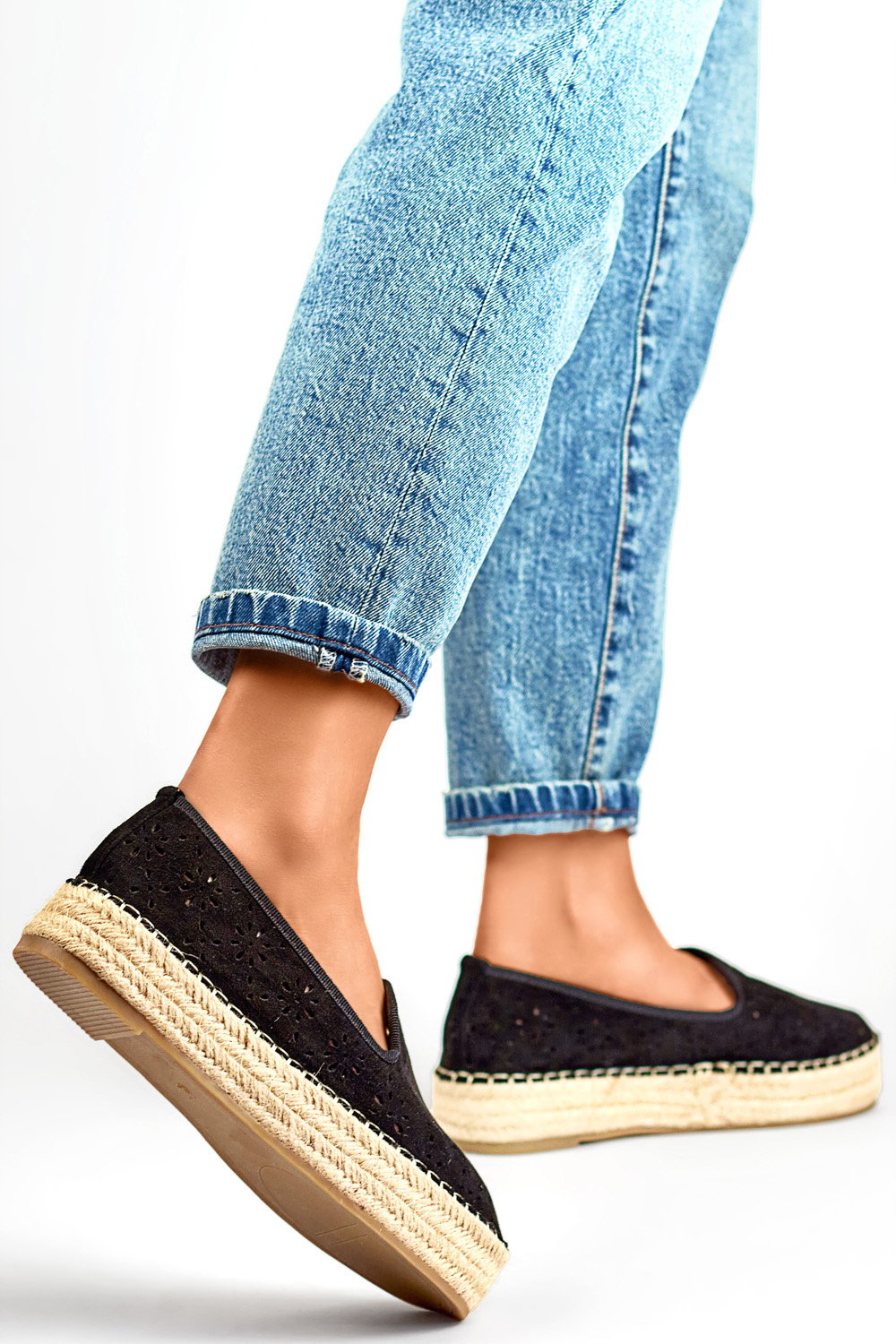  Espadrille model 197484 PRIMO  black