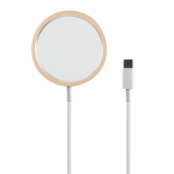 Guess GUCBMSLRD induction charger USB-C 15W MagSafe gold