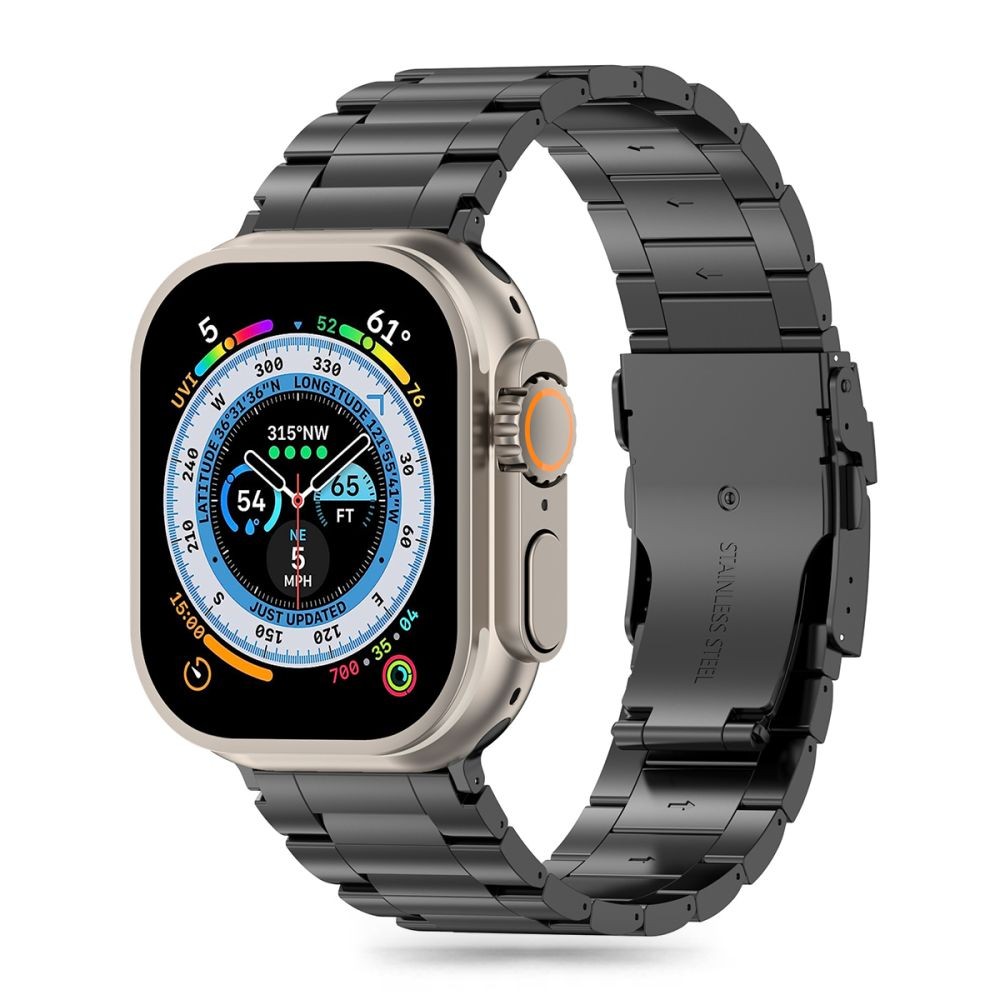 Tech-Protect Stainless Pro Apple Watch 4/5/6/7/8/9/SE/Ultra 1/2 42/44/45/49mm Black