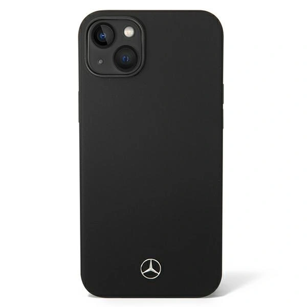 Mercedes MEHMP14SSILBK Apple iPhone 13 / 14 / 15 hardcase Silicone Line Magsafe black