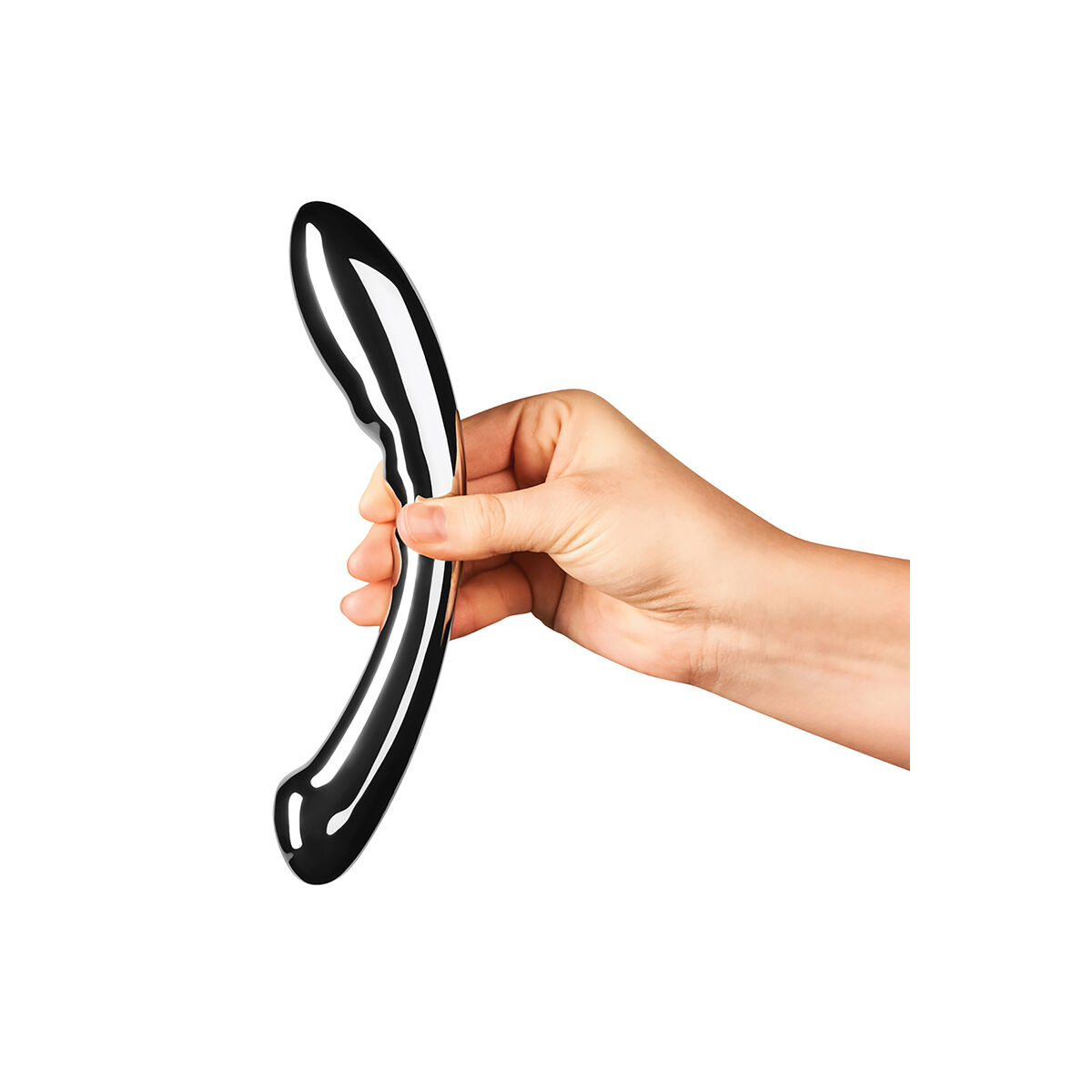 Dildo Le Wand Arch Silver Dildo Le Wand Arch Silver