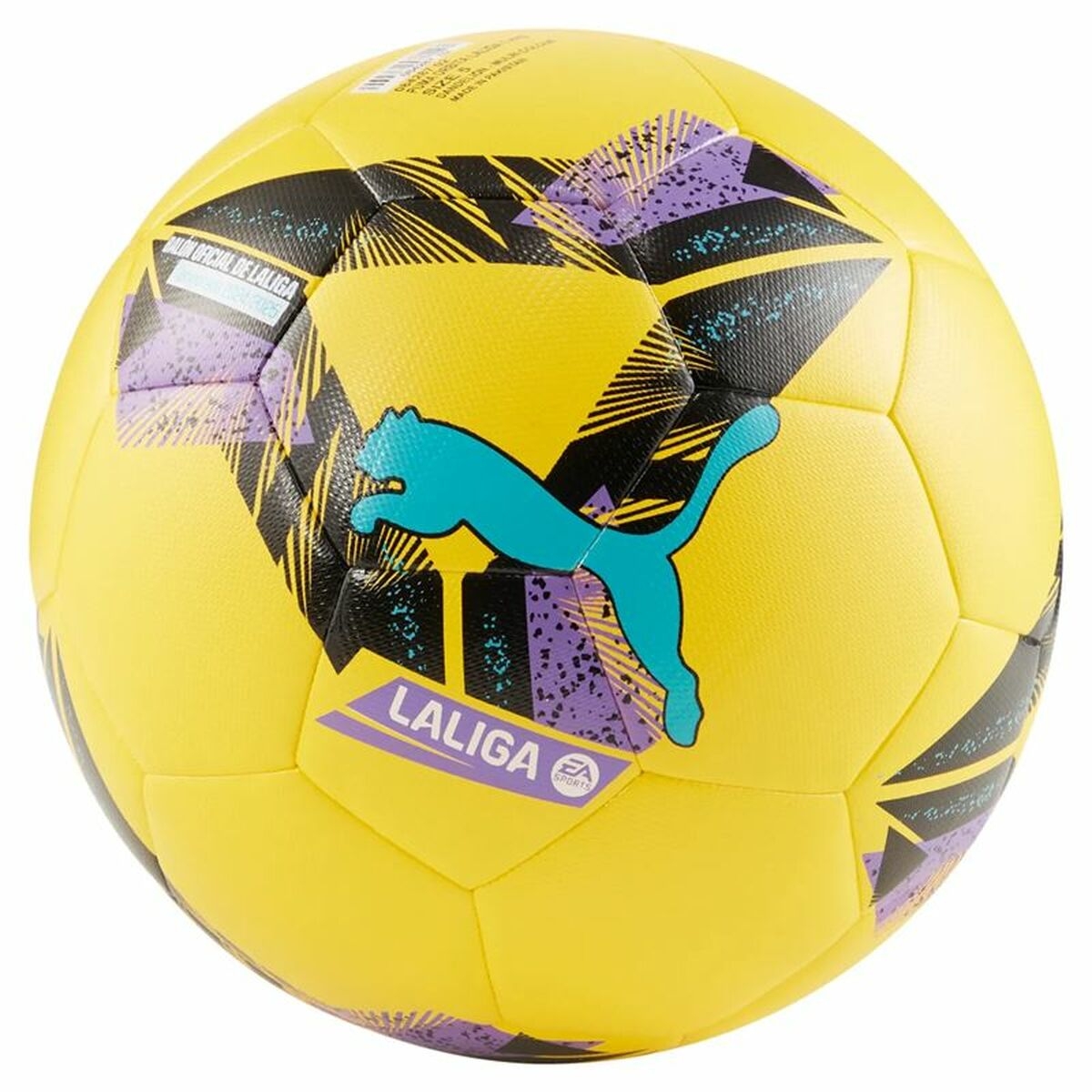 Football Puma Orbita Laliga 1 Hyb Pelé Yellow Yellow Size 5