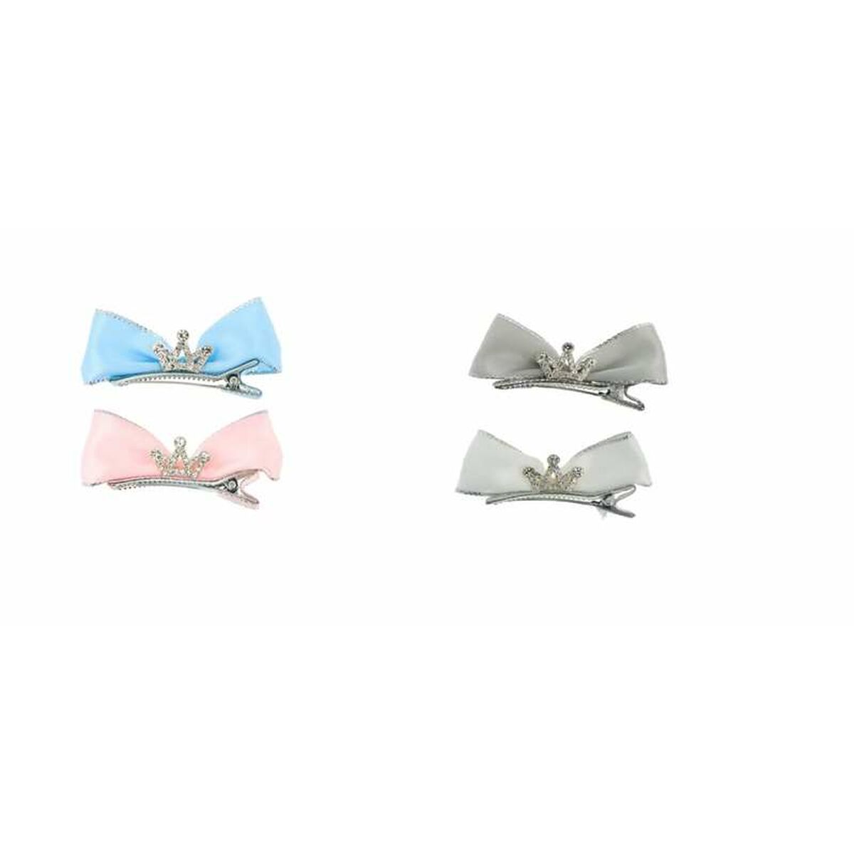 Hair Clips Crown Lasso 2 Units