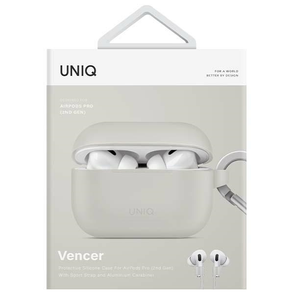 UNIQ Vencer Apple AirPods Pro 2 Silicone chalk grey
