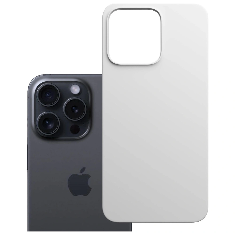 Etui 3MK Hardy MagSilicone do Apple iPhone 13 Pro Max srebrny