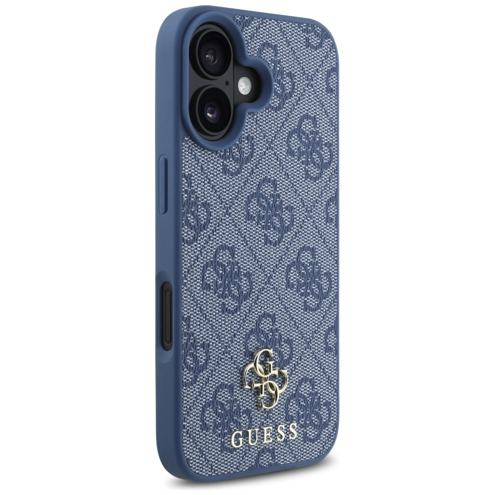 Guess HC PU 4G Small 4G and Classic Apple iPhone 16 MagSafe blue