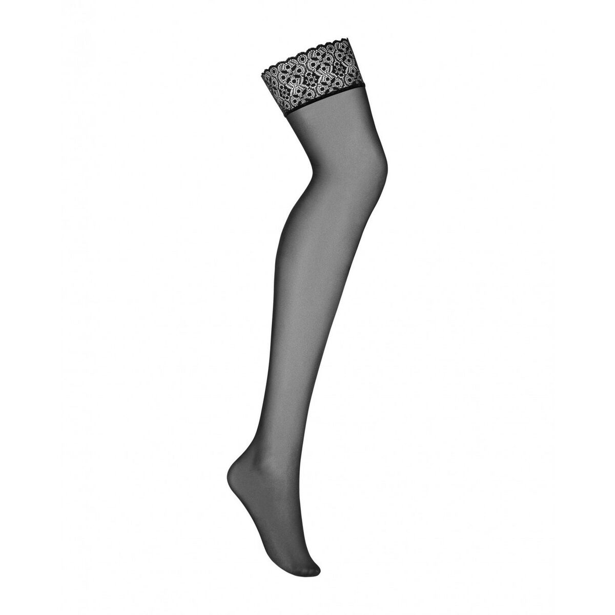 Stockings with Garter Obsessive Shibu Black S/M