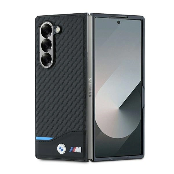 Case BMW BMHMZFD622NBCK Samsung Galaxy Z Fold6 MagSafe Carbon black/black