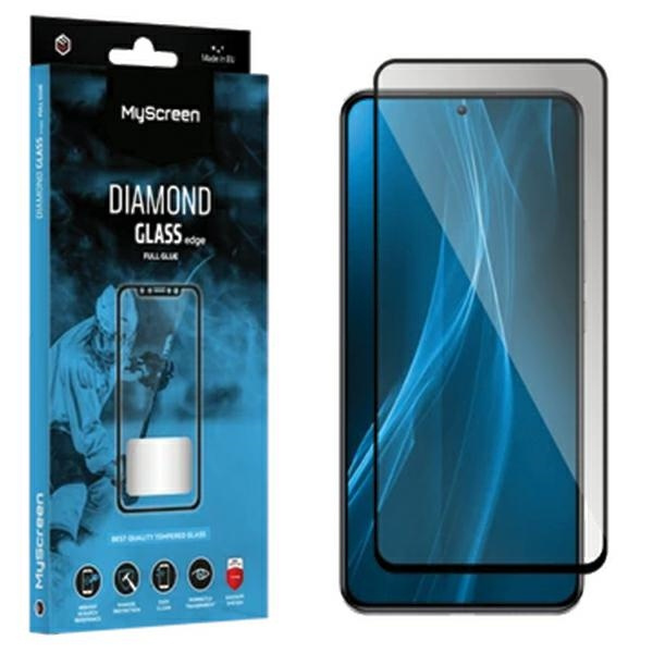 MyScreen Diamond Glass Edge Full Glue Samsung Xcover 7 black