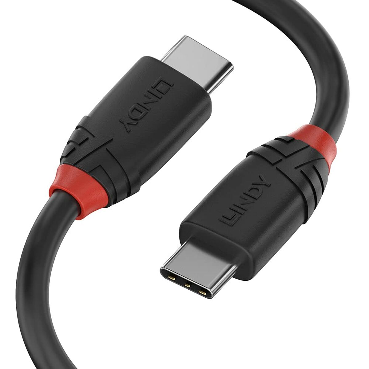 USB-C Cable LINDY 36906 Black 1 m